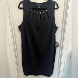 Lane Bryant Women Black Dress